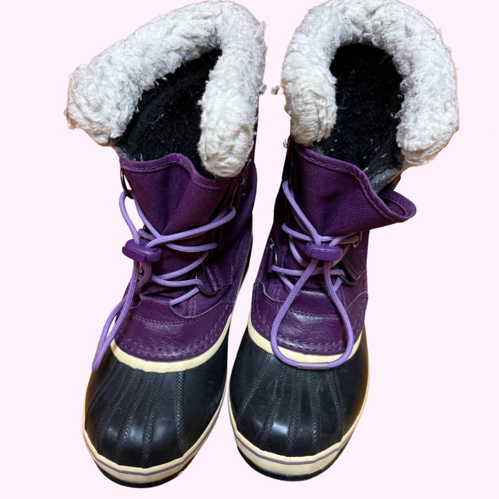 Sorel Winter Carnival Insulated Women's Purple Winter Boots / Size 6